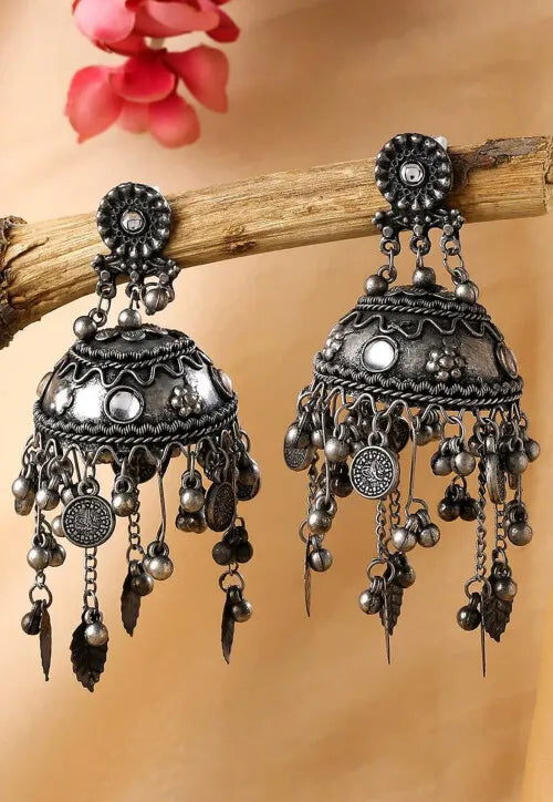 Oxidized Jhumka