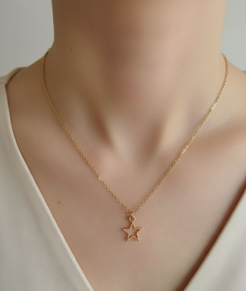 Gold star Pendant