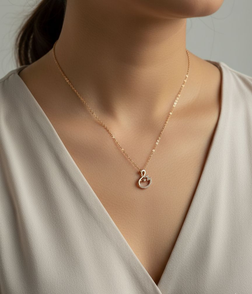 Swan Shape Pendant
