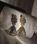 Oxidised Silver Jhumka