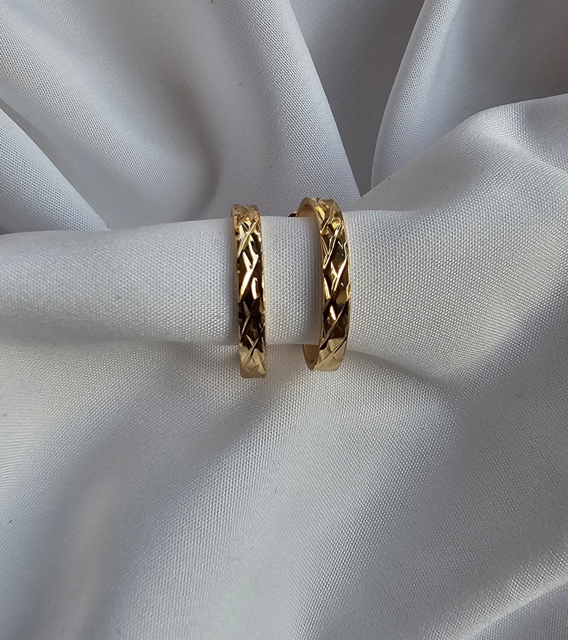 Bold Twisty Hoops