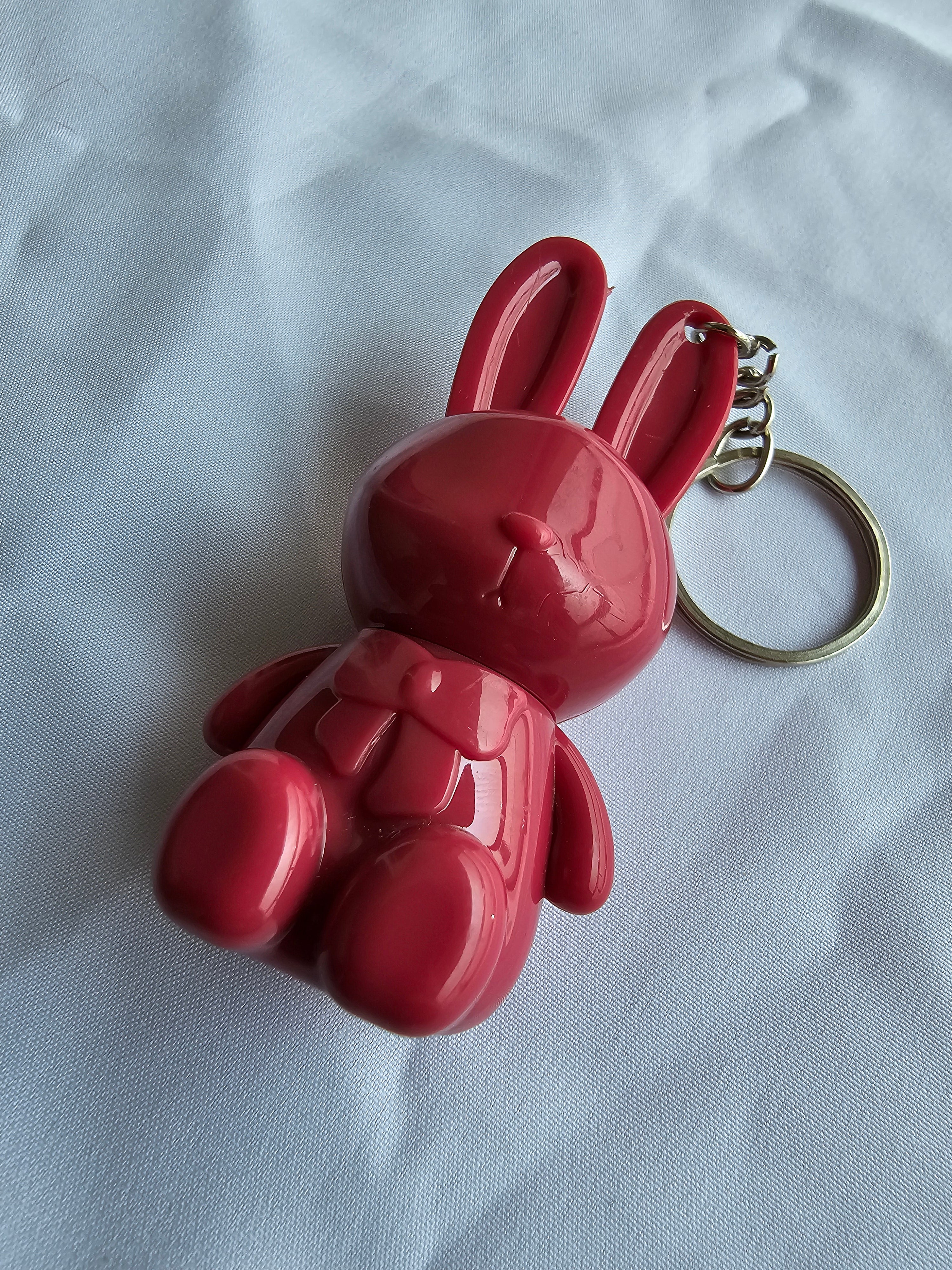Bear Key Chain And Lipstick