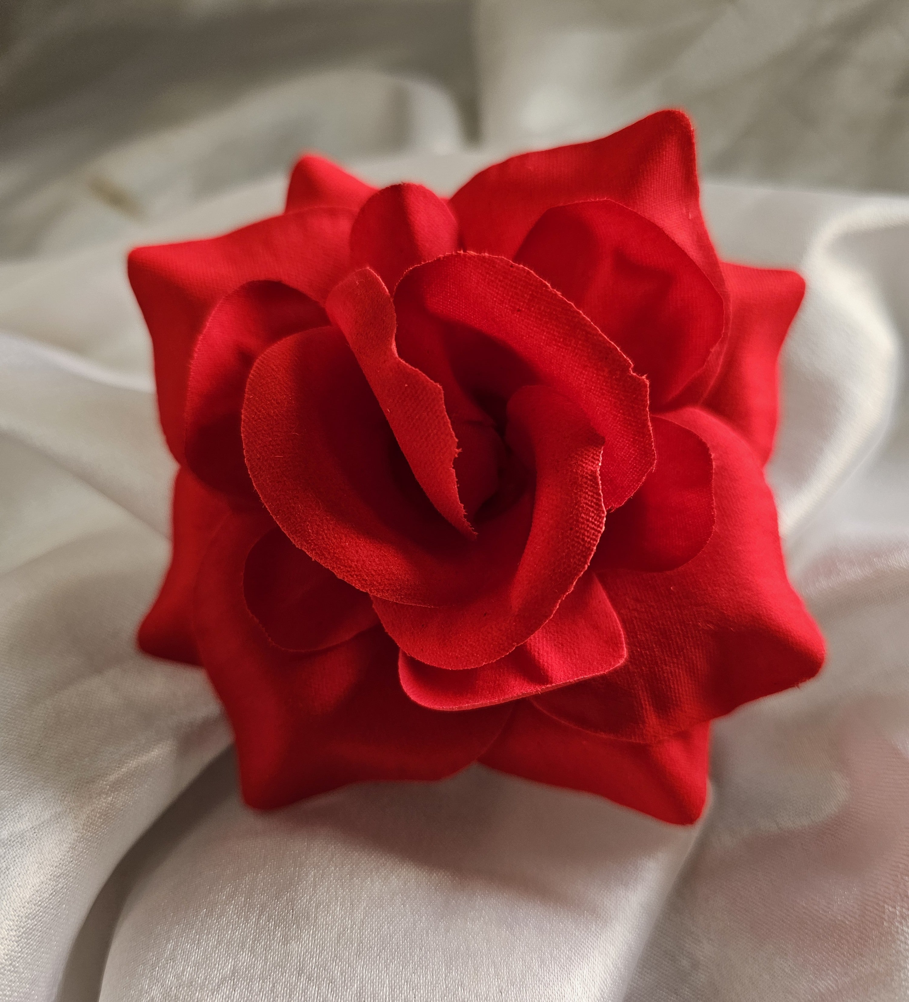 Red Color Artificial Rose Flower