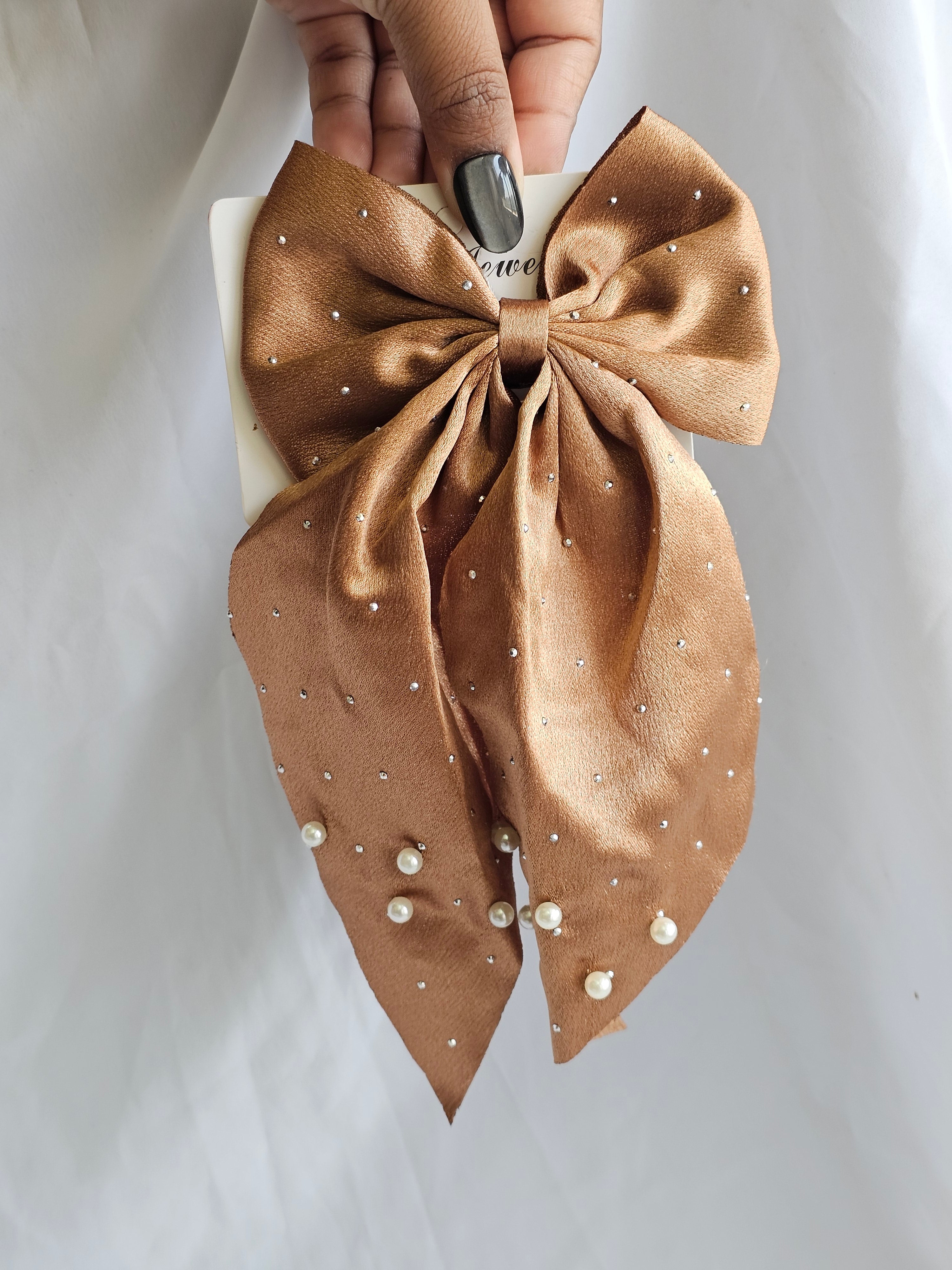 Golden Bronze Elegance Bow