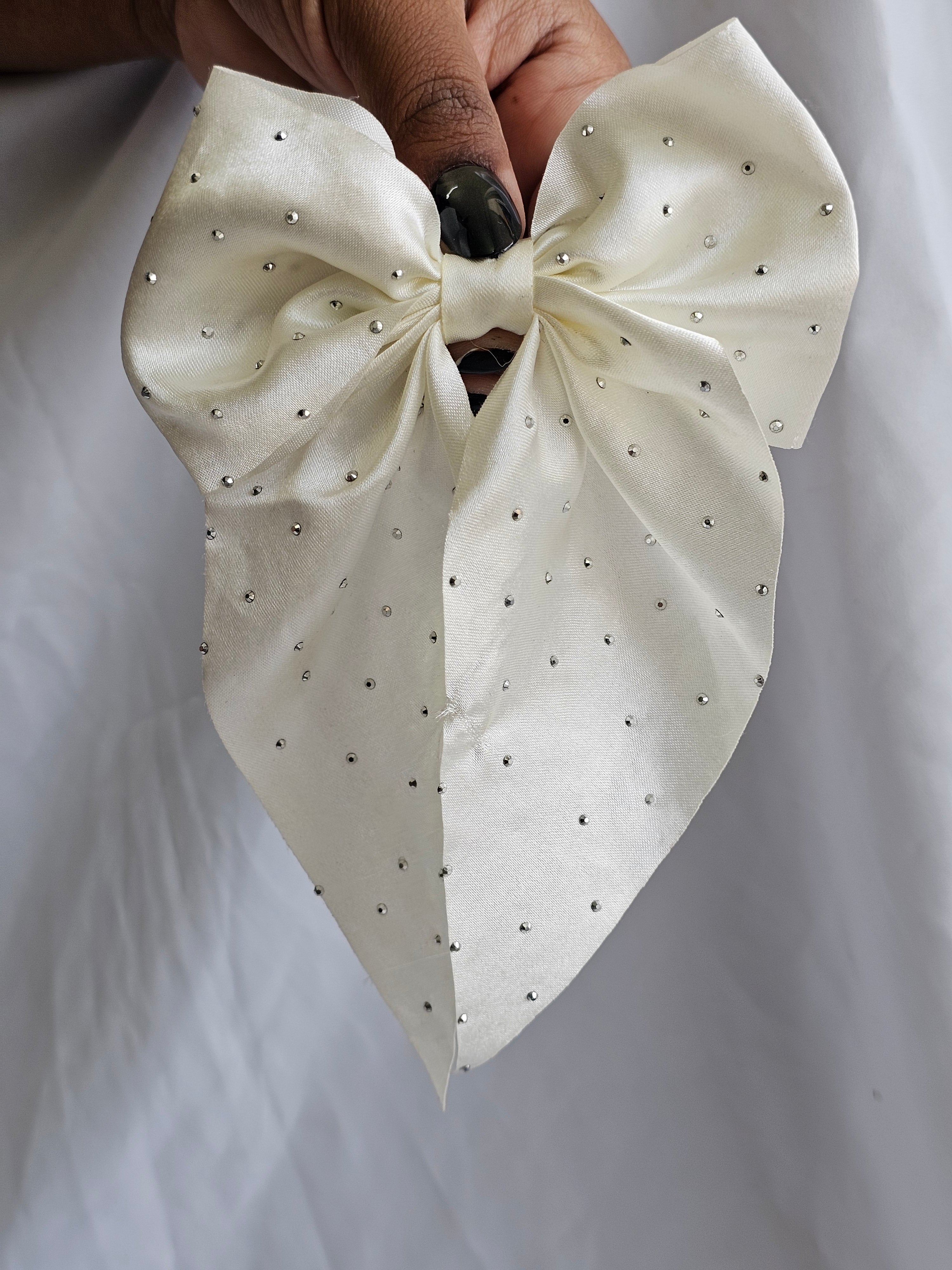 Crystal Bow – (White)