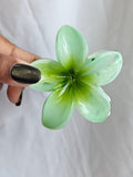Flower Hair Clip (Green)