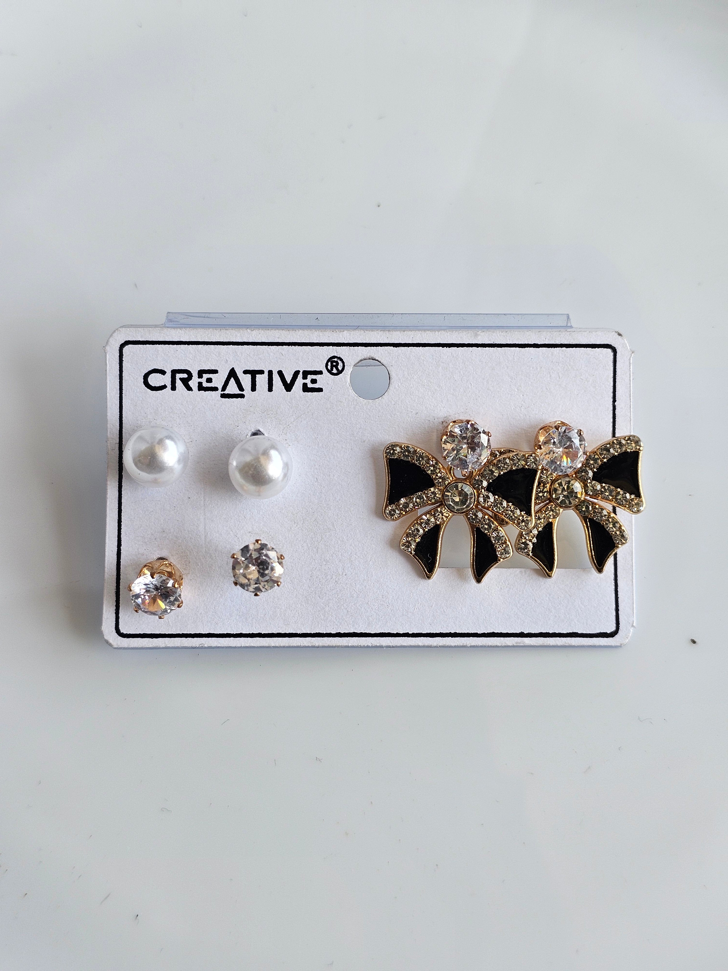 Classic Charm Earring Set