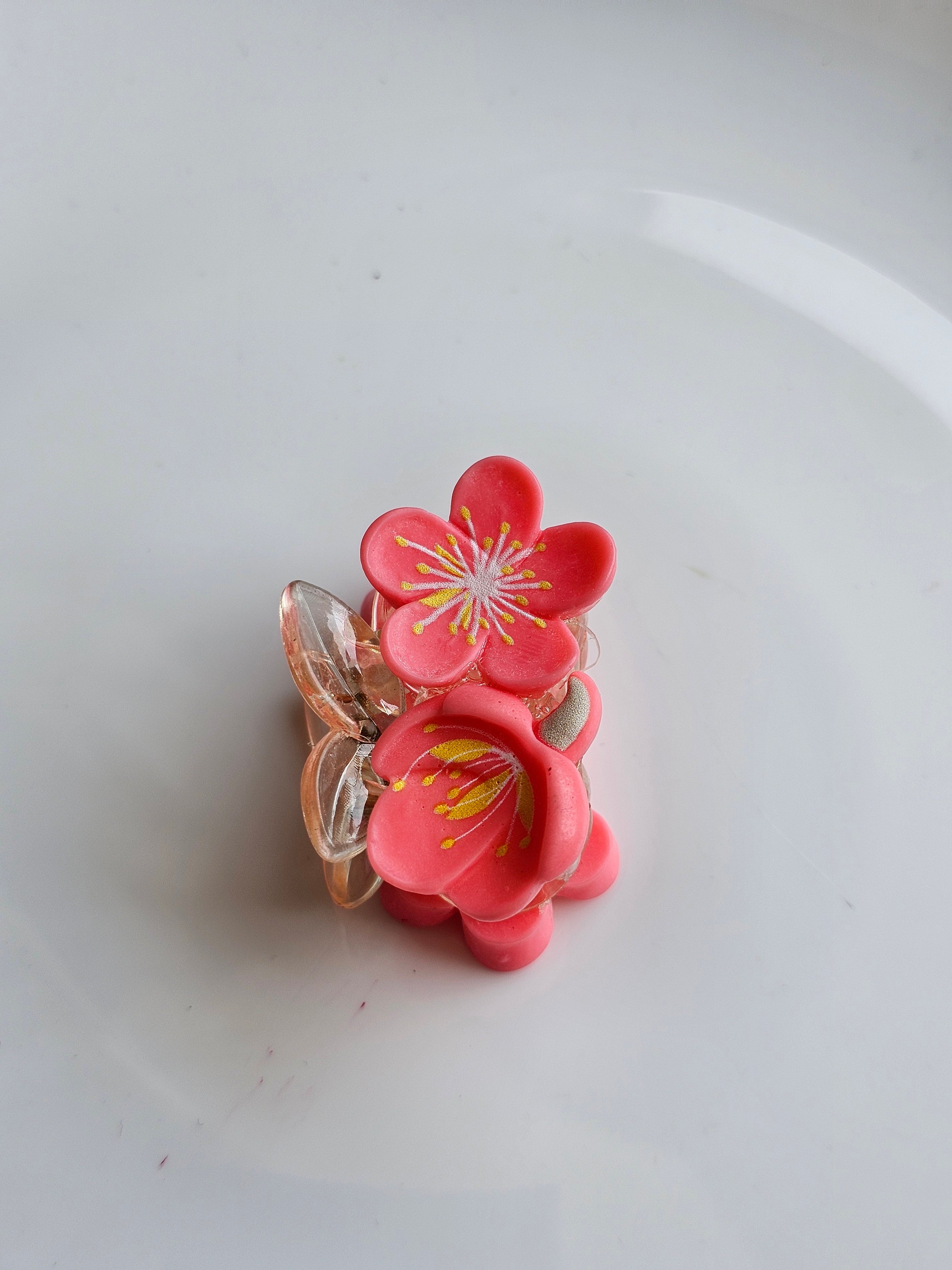 Flower Hair Claw