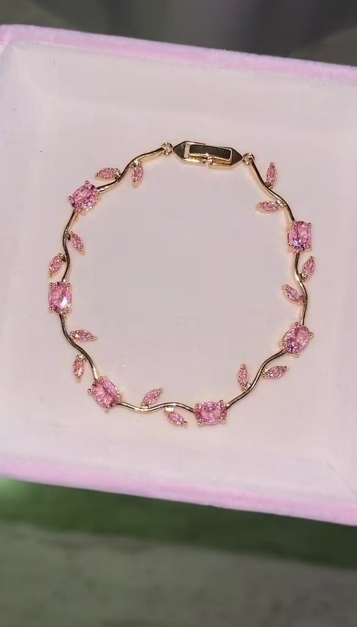 Tulip Bracelet ( Pink)