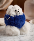 Doll keychain (blue)