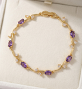 Tulip bracelet (Purple)