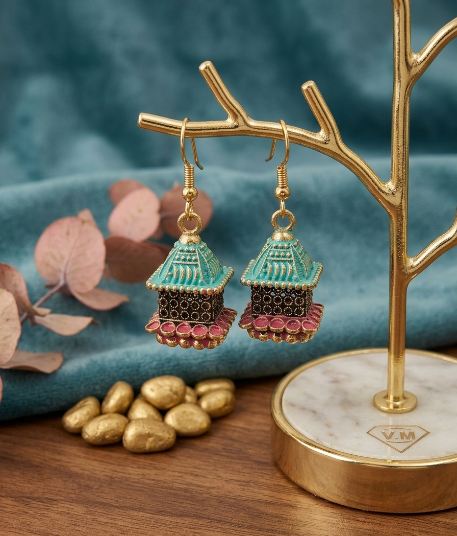 Small jhumkas