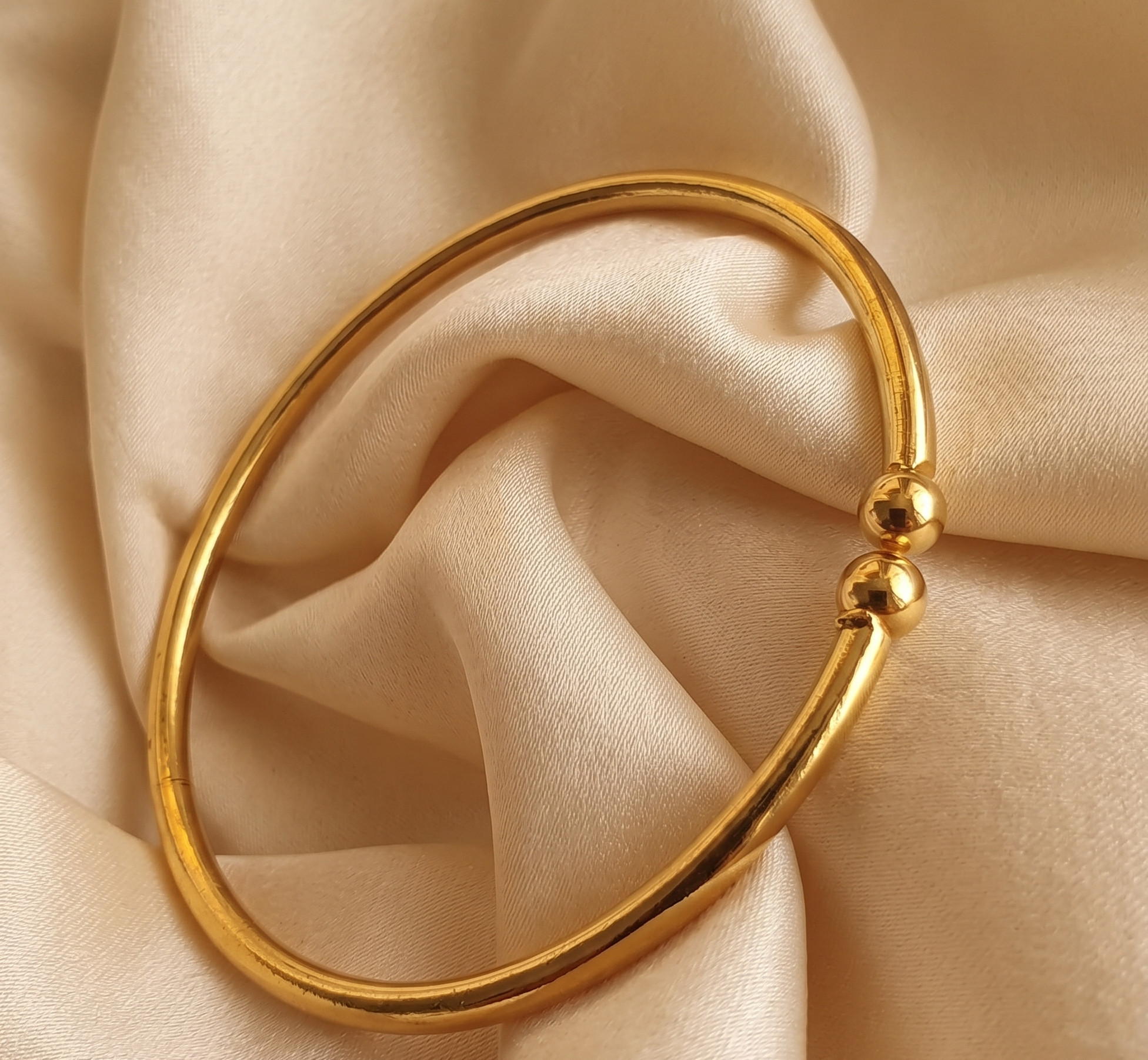 Gold Plated Bracelet/kada
