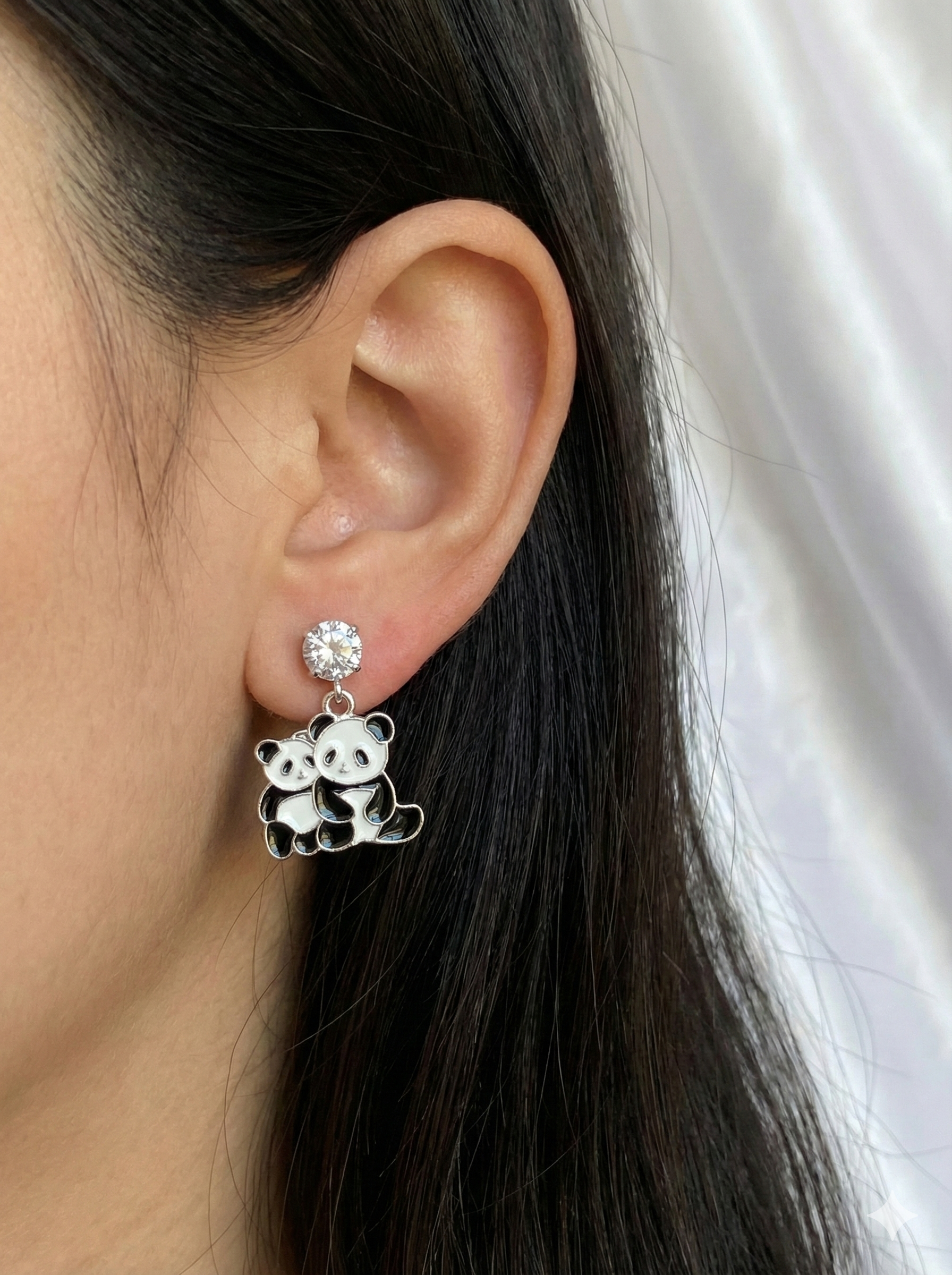 Cute Panda Earring