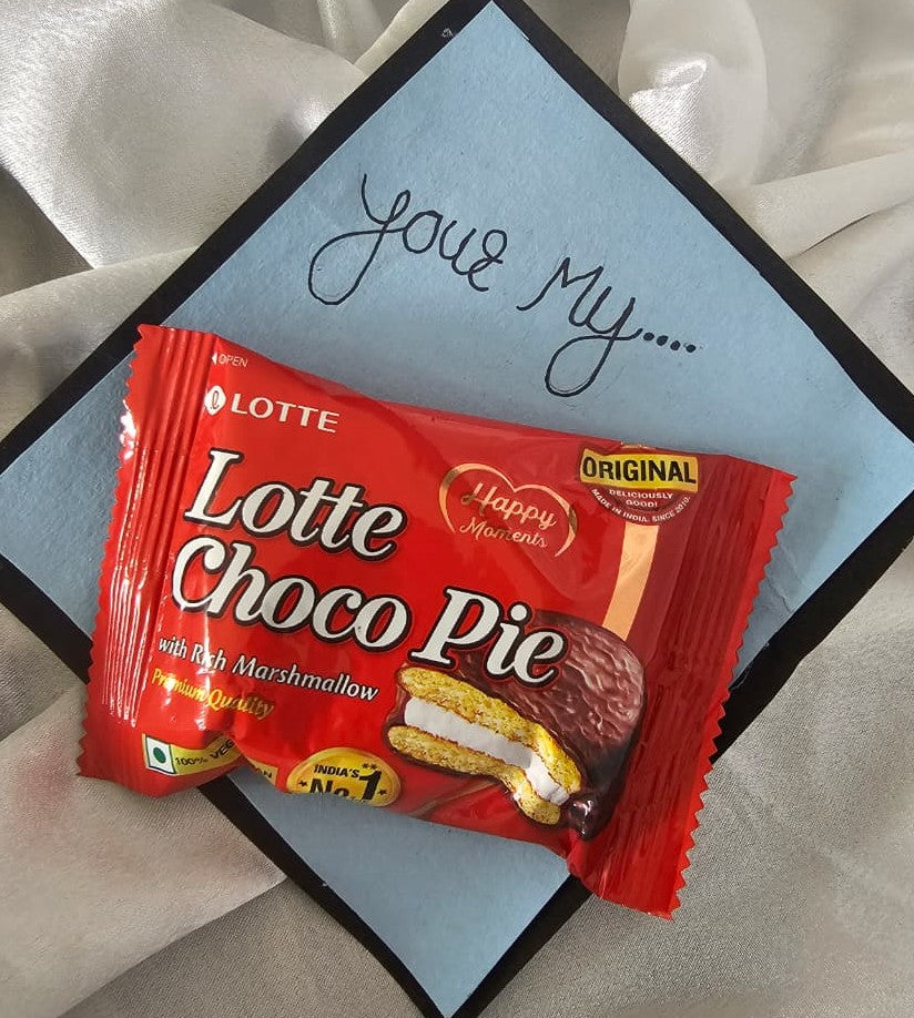 Lotte Choco Pie Card