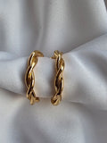 Twisted Small Hoop Earrings