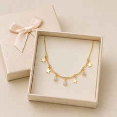 Cream Bow Box