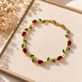 Tulip bracelet (Red)