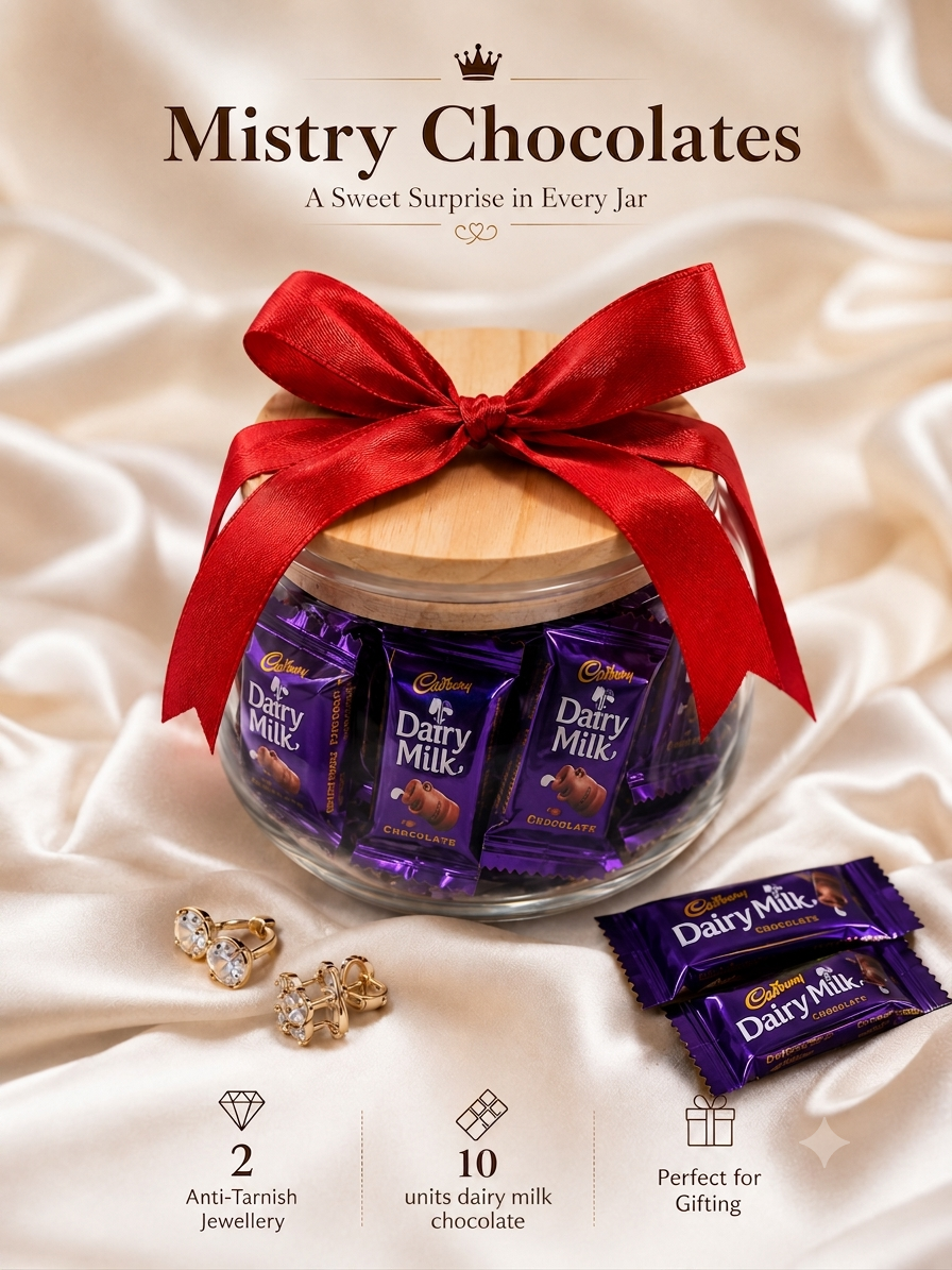 Mistry Chocolates jar