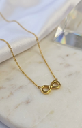 Anti-tarnish infinity Necklace