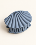 Seashell Claw Clip — Slate Blue — product photo