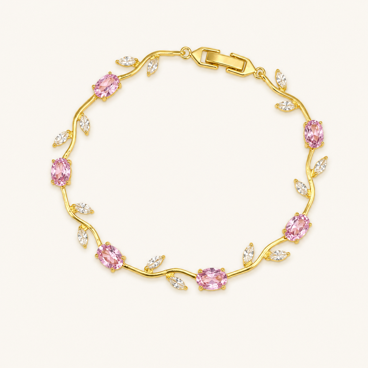 Tulip Bracelet (pink) — product photo